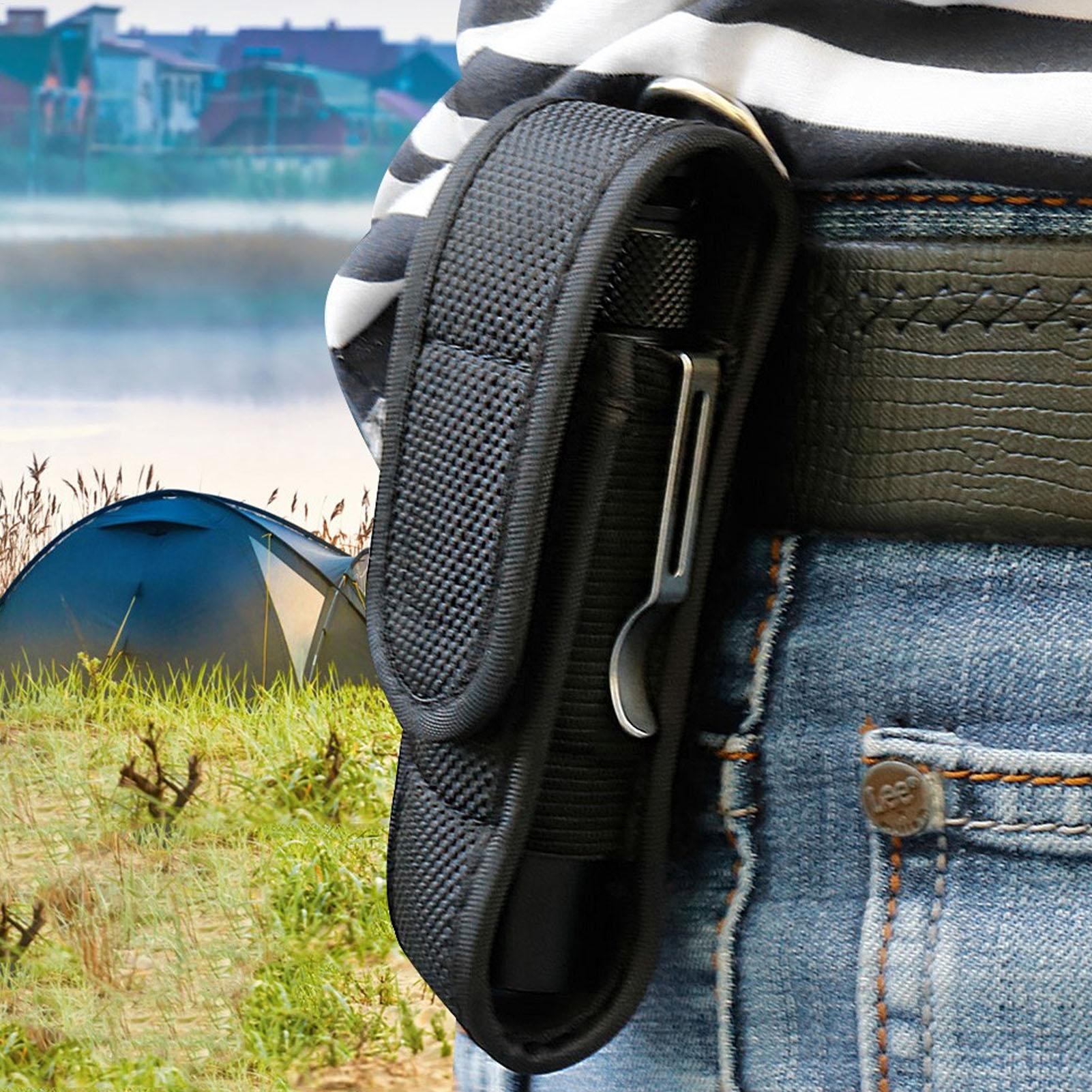 Outdoor Lighting Landscape - LED Flashlight Protective Case Outdoor Waist