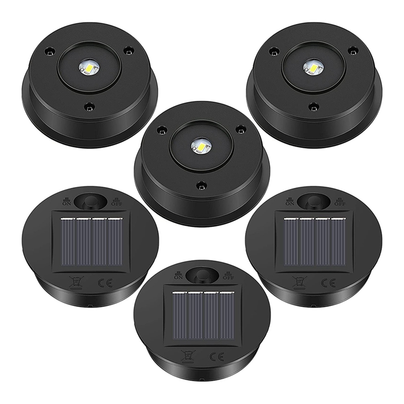 Outdoor Lighting For Backyard - 6 Pcs Solar Lights Replacement Top