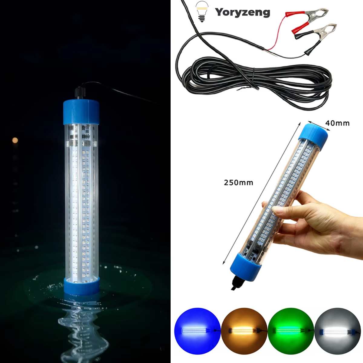 Pond Light Submersible - 50W 12V 24V 5000lm High Power