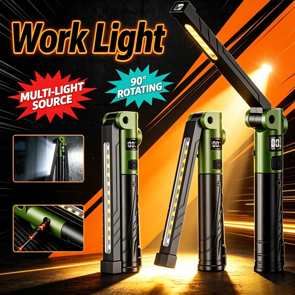 Outdoor Lighting Landscape - Long‑Lasting Super Bright Outdoor Flashlight Portable