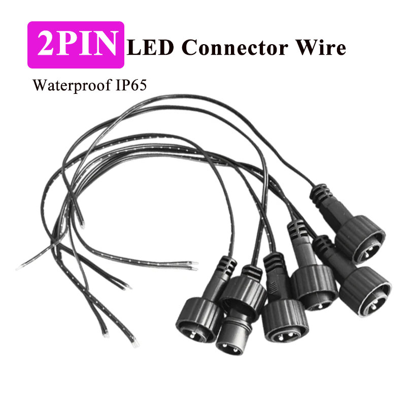 Outdoor Lighting Company - Outdoor 2Pin LED Connector with 25cm