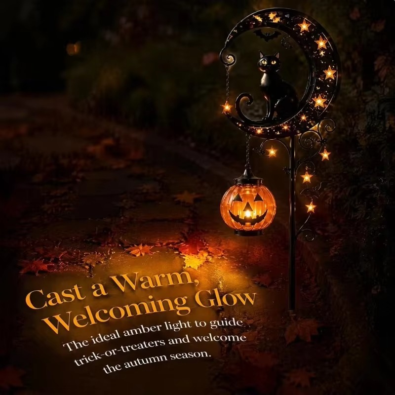 Halloween Solar Garden Stake L - Outdoor Lighting Yard Stakes review and price