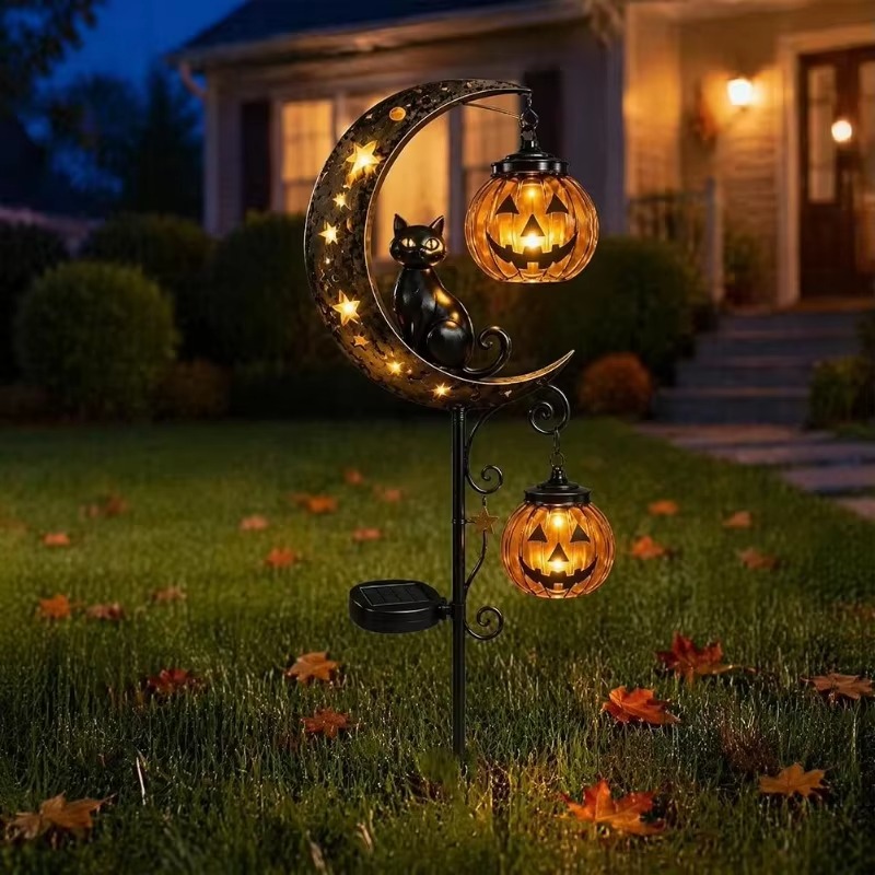 Halloween Solar Garden Stake L - Outdoor Lighting Yard Stakes review and price