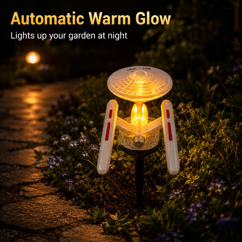Star Trek USS Enterprise Solar - Outdoor Lighting Led Fixtures review and price