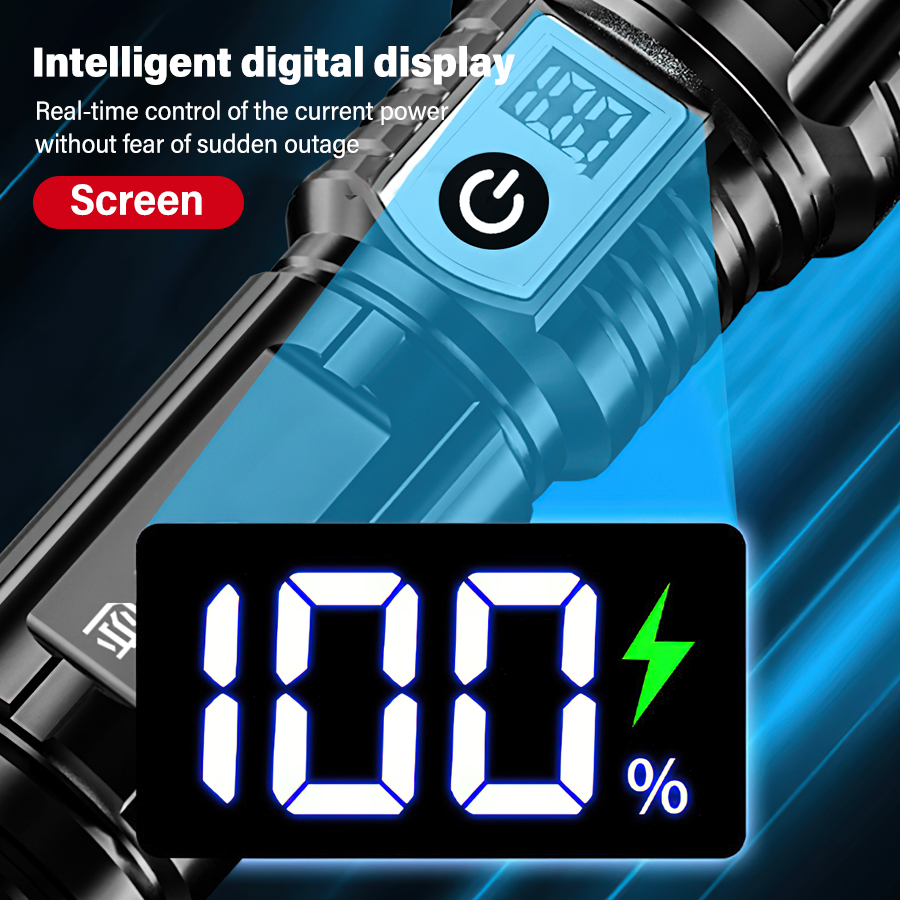 High Power 200000LM LED Flashl - Outdoor Lighting Landscape review and price
