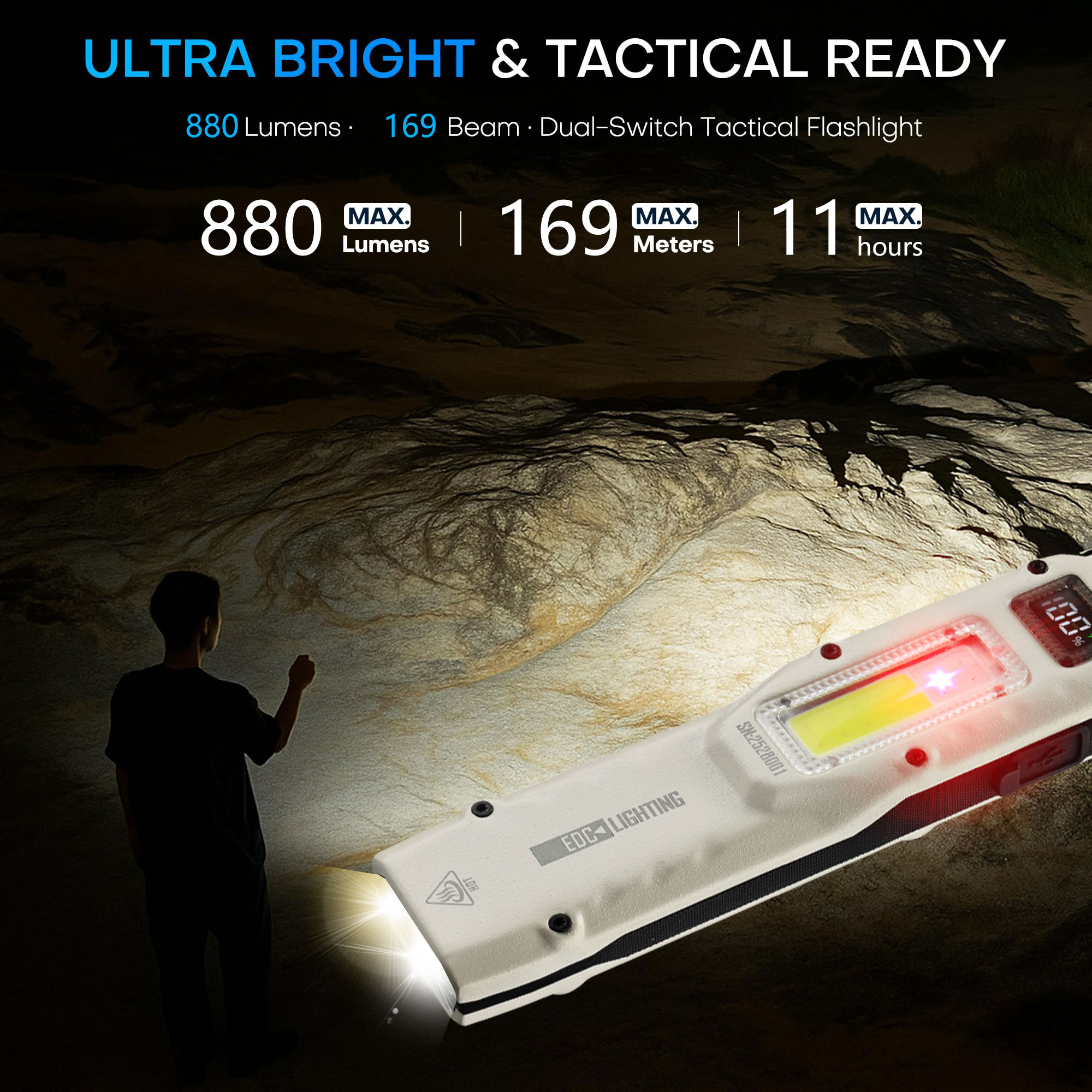 Portable 880LM YEMAO M28 Ultra - Outdoor Lighting Landscape review and price