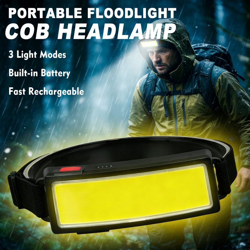 Powerful COB LED Headlamp 4 Li - Led Flood Light review and price