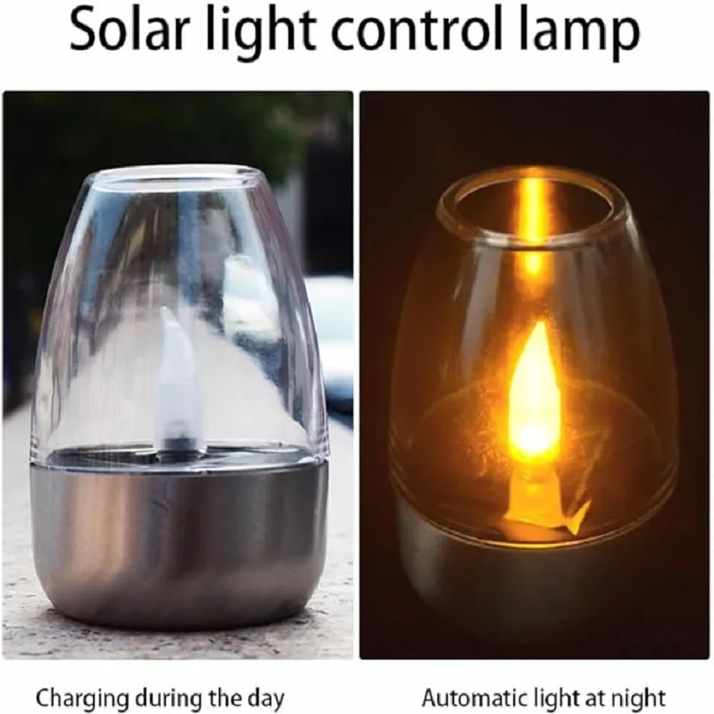 Solar Powered Flameless Candle - Outdoor Lighting Led Fixtures review and price