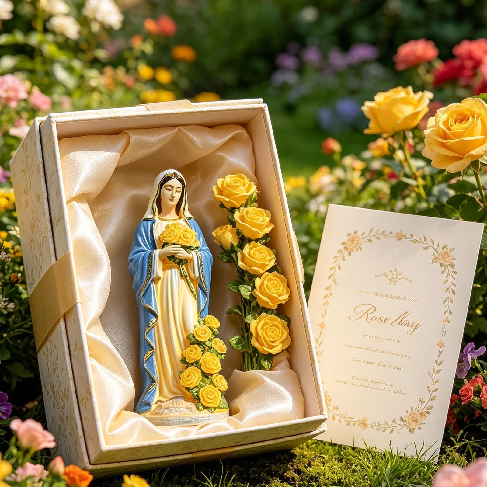 Virgin Mary Solar Statue Garde - Outdoor Lighting For Backyard review and price
