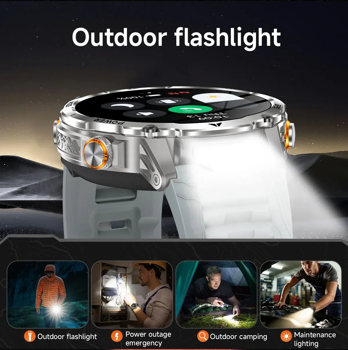GPS Outdoor Military Smart Wat - Outdoor Lighting Smart Controller review and price