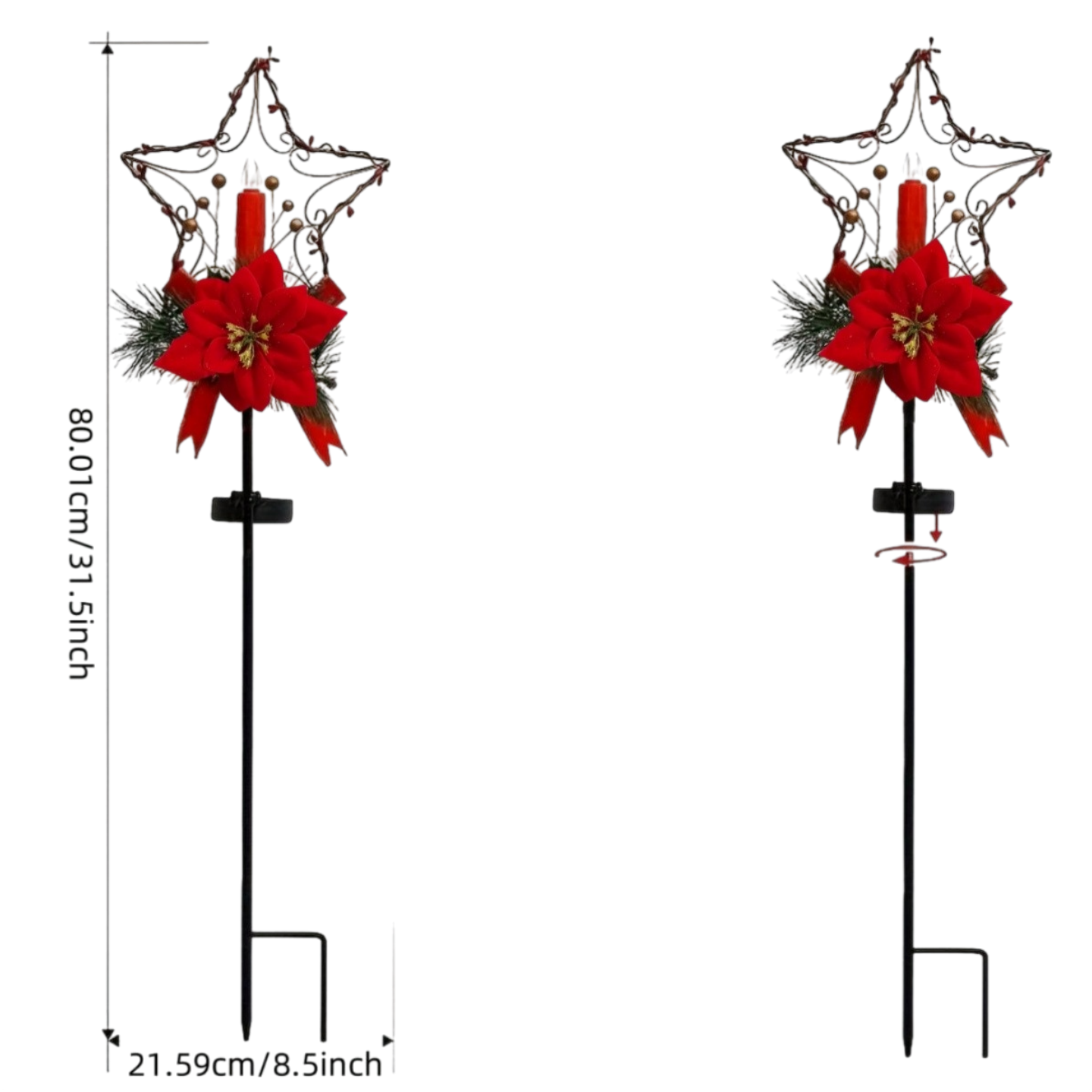 Outdoor Solar Light Christmas  - Outdoor Lighting Yard Stakes review and price