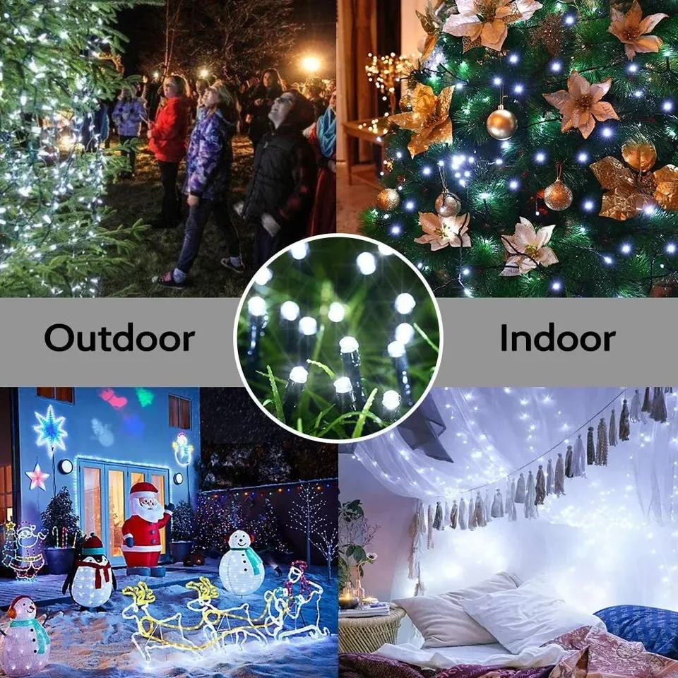 LED Solar Light String 8 Funct - Outdoor Lighting Company review and price