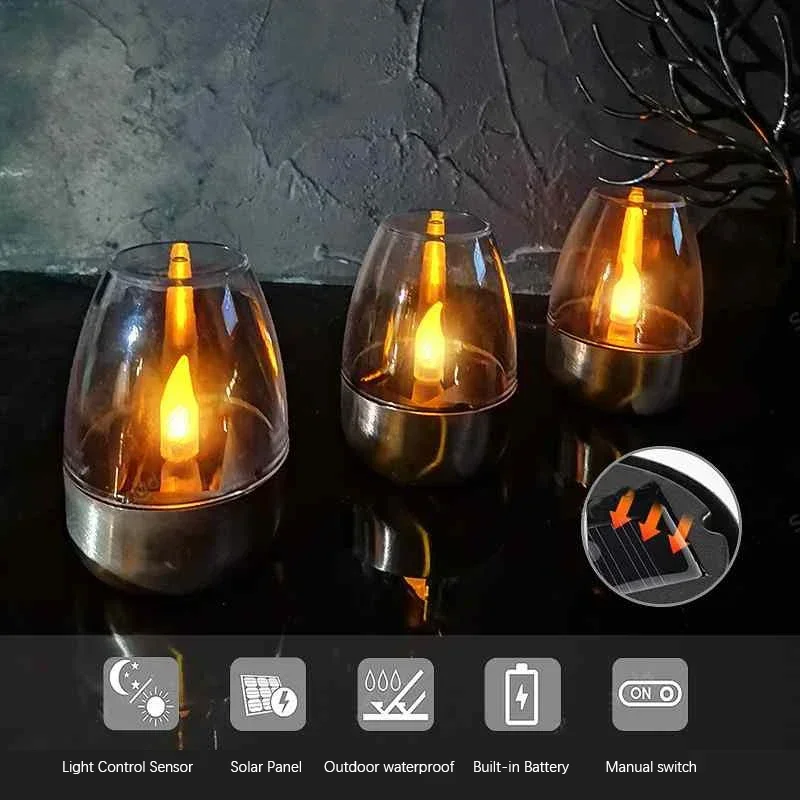 LED Stainless Steel Solar Cand - Outdoor Lighting Company review and price