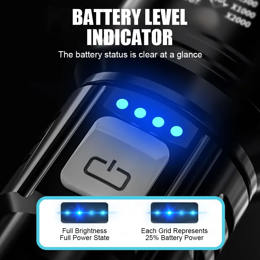 High Power P50 LED Flashlight  - Outdoor Lighting Landscape review and price