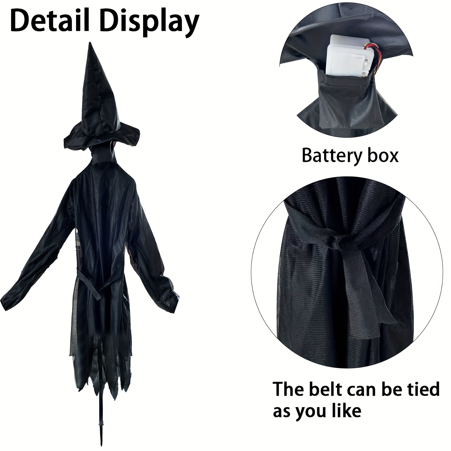 Halloween Witch Decorations Ou - Outdoor Lighting Yard Stakes review and price