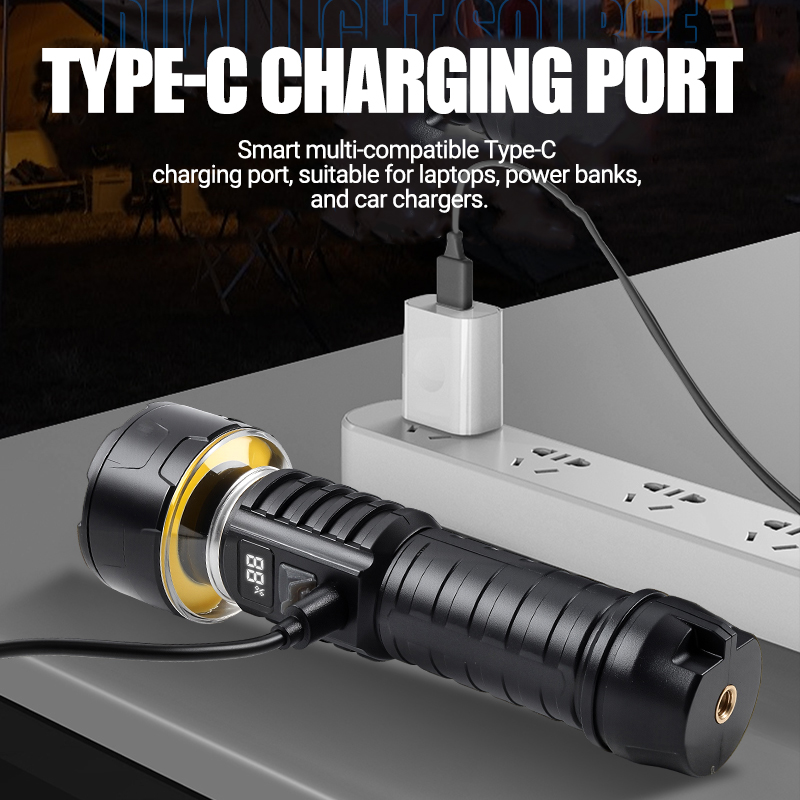 COB LED Flashlight Rechargeabl - Outdoor Lighting Landscape review and price