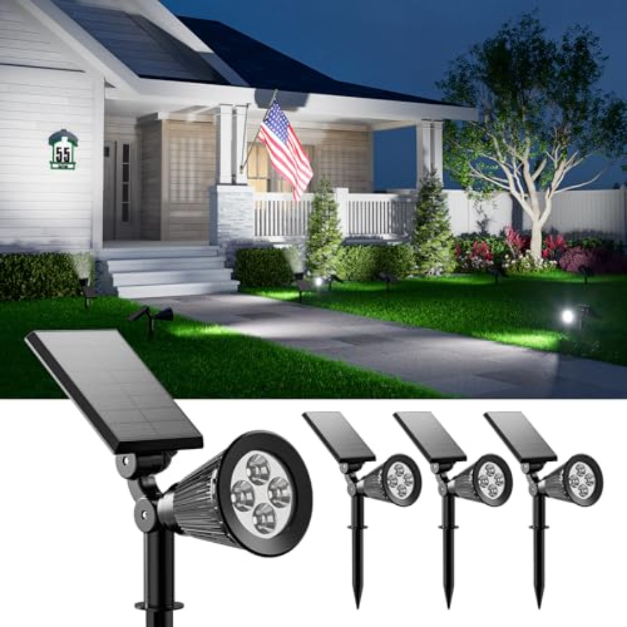 Solar Spotlights Outdoor Water - Outdoor Lighting Landscape review and price