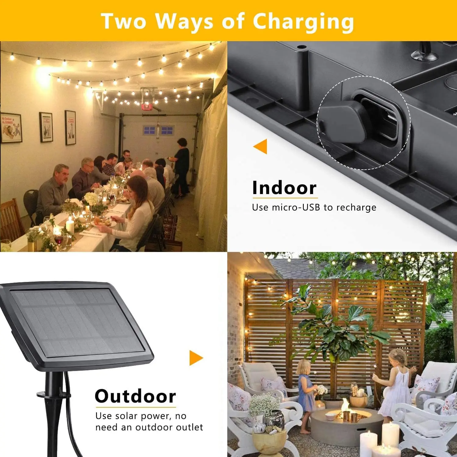 100/50/25ft Solar Led String L - Outdoor Lighting Company review and price