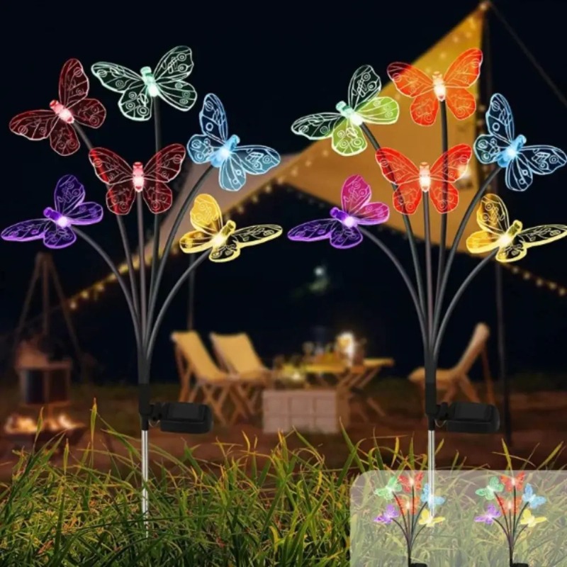 Solar Powered Butterfly Lights - Outdoor Lighting Solar review and price
