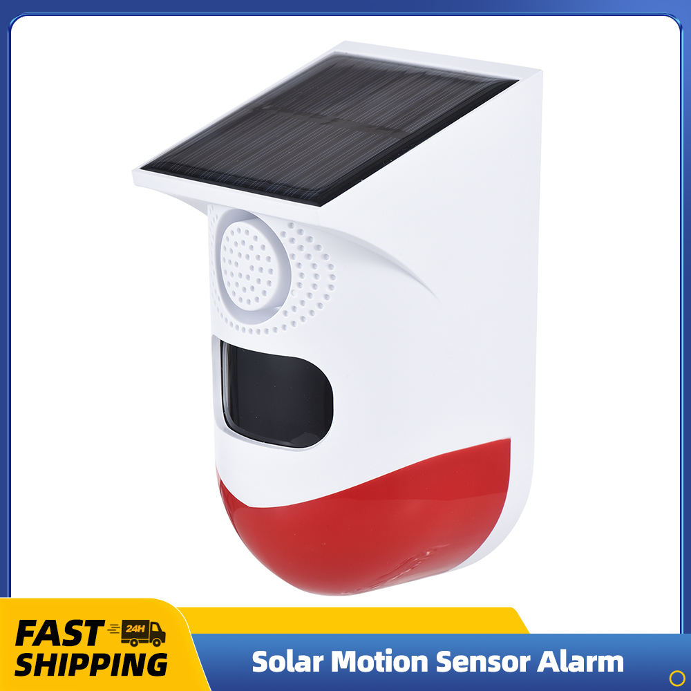 Solar Motion Sensor Alarm Outd - Outdoor Lighting Led Fixtures review and price