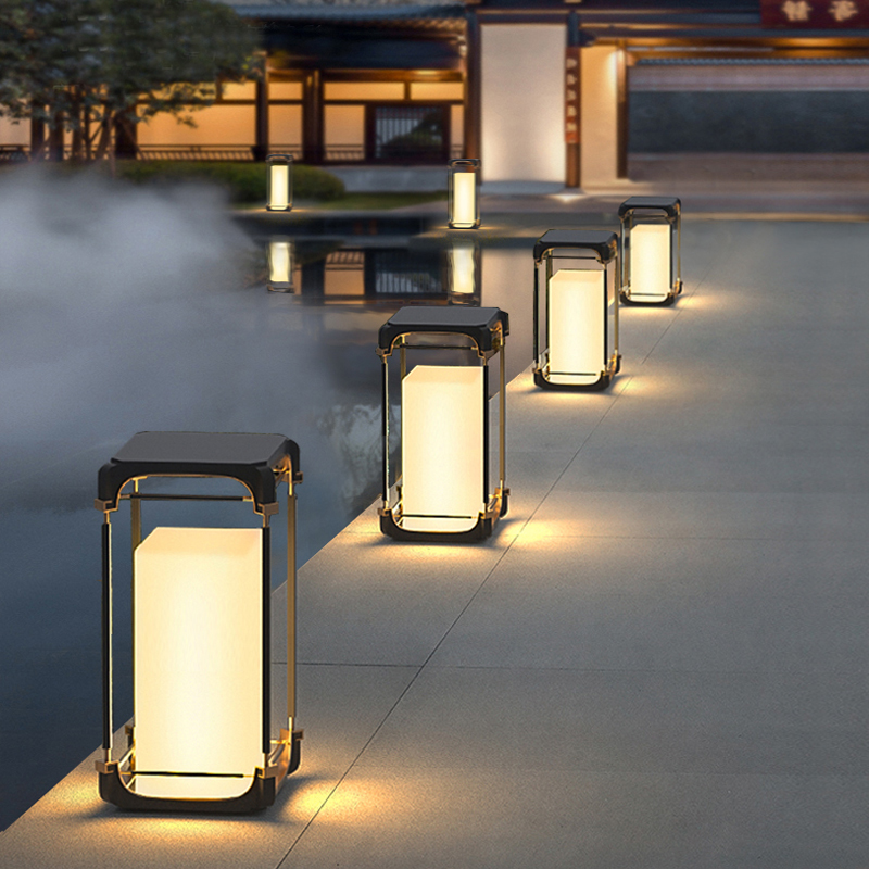 Luminous Floor Lamp Courtyard  - Outdoor Lighting Solar review and price