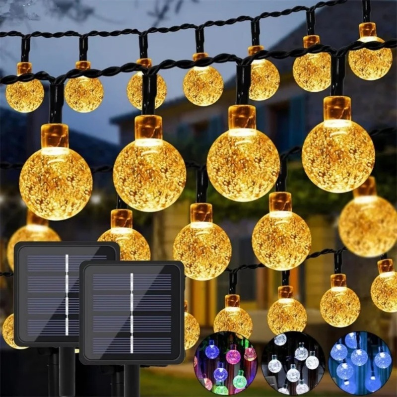 20/50/100 LED Solar Power Crys - Outdoor Lighting Company review and price