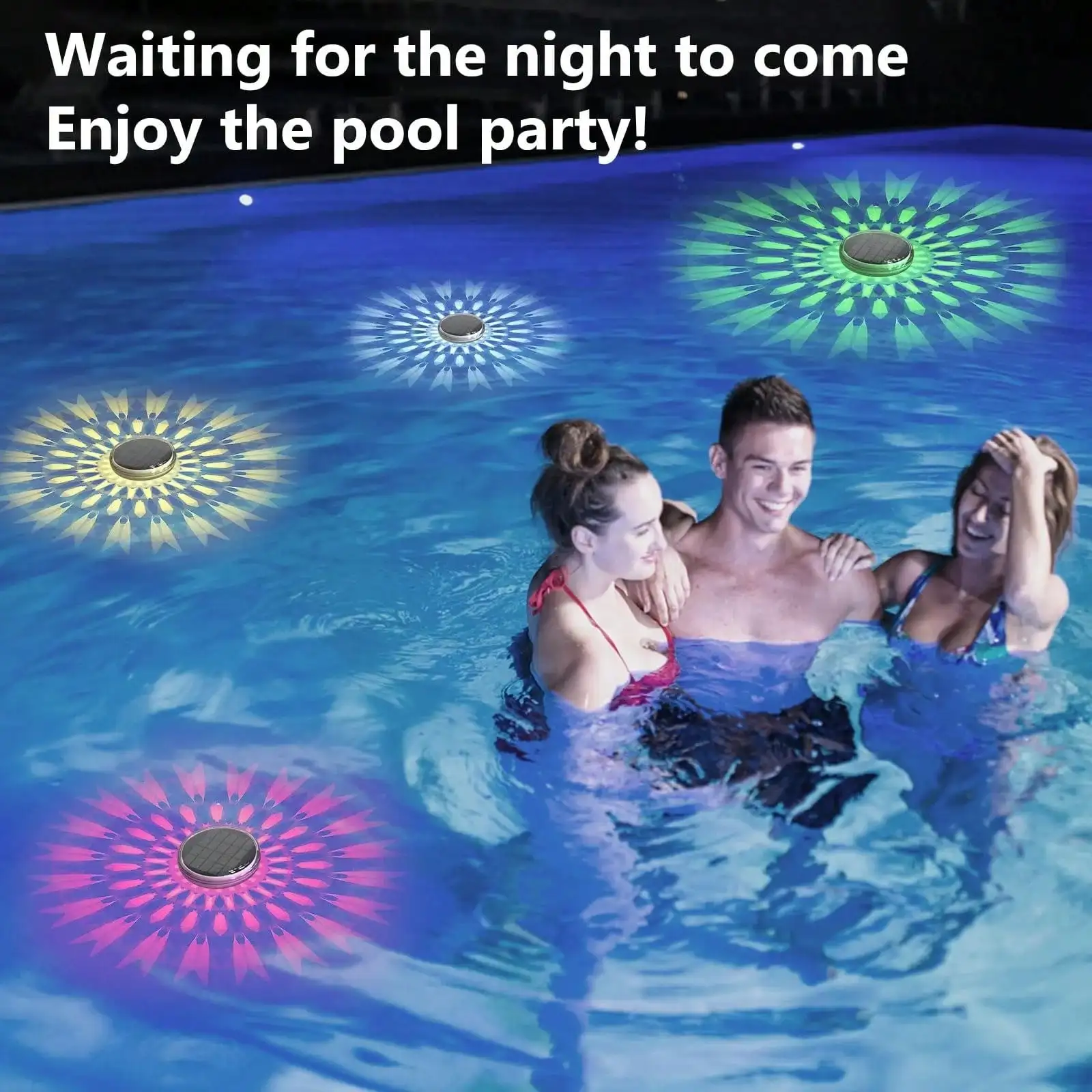 Solar Floating Pool Light, IP6 - Pond Light Submersible review and price