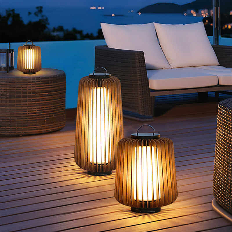 Luminous floor lamp courtyard  - Outdoor Lighting Solar review and price