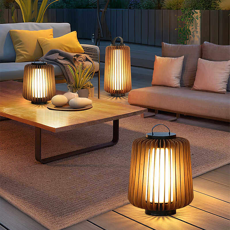 Luminous floor lamp courtyard  - Outdoor Lighting Solar review and price