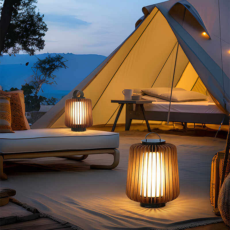 Luminous floor lamp courtyard  - Outdoor Lighting Solar review and price