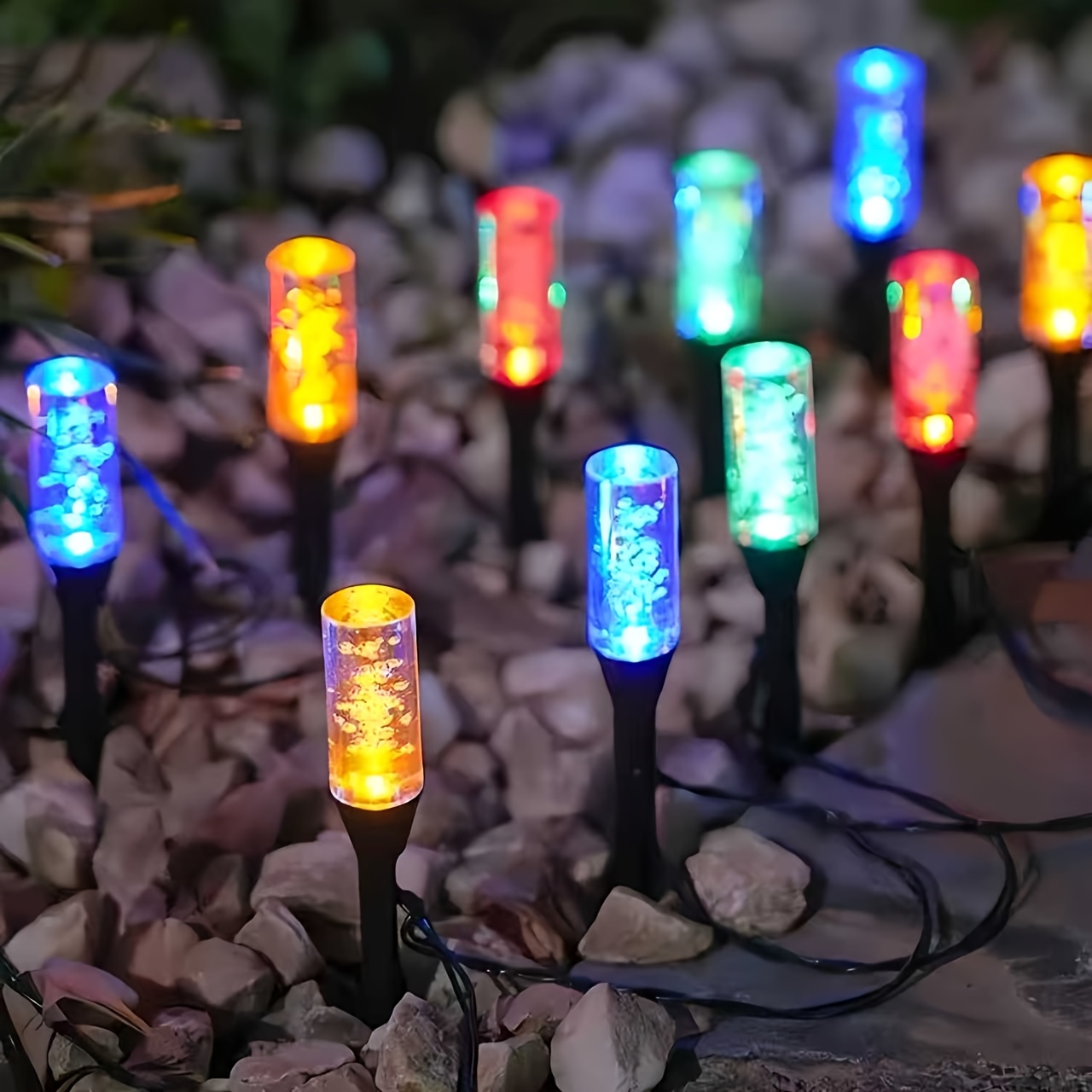 Solar Bubble Tube Solar Pathwa - Outdoor Lighting Led Fixtures review and price